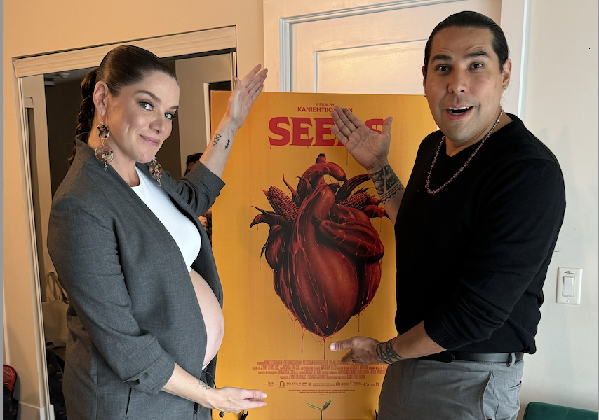 Interview ‘SEEDS’ actor and writer/Director Kaniehtiio Horn and Dallas Goldtooth